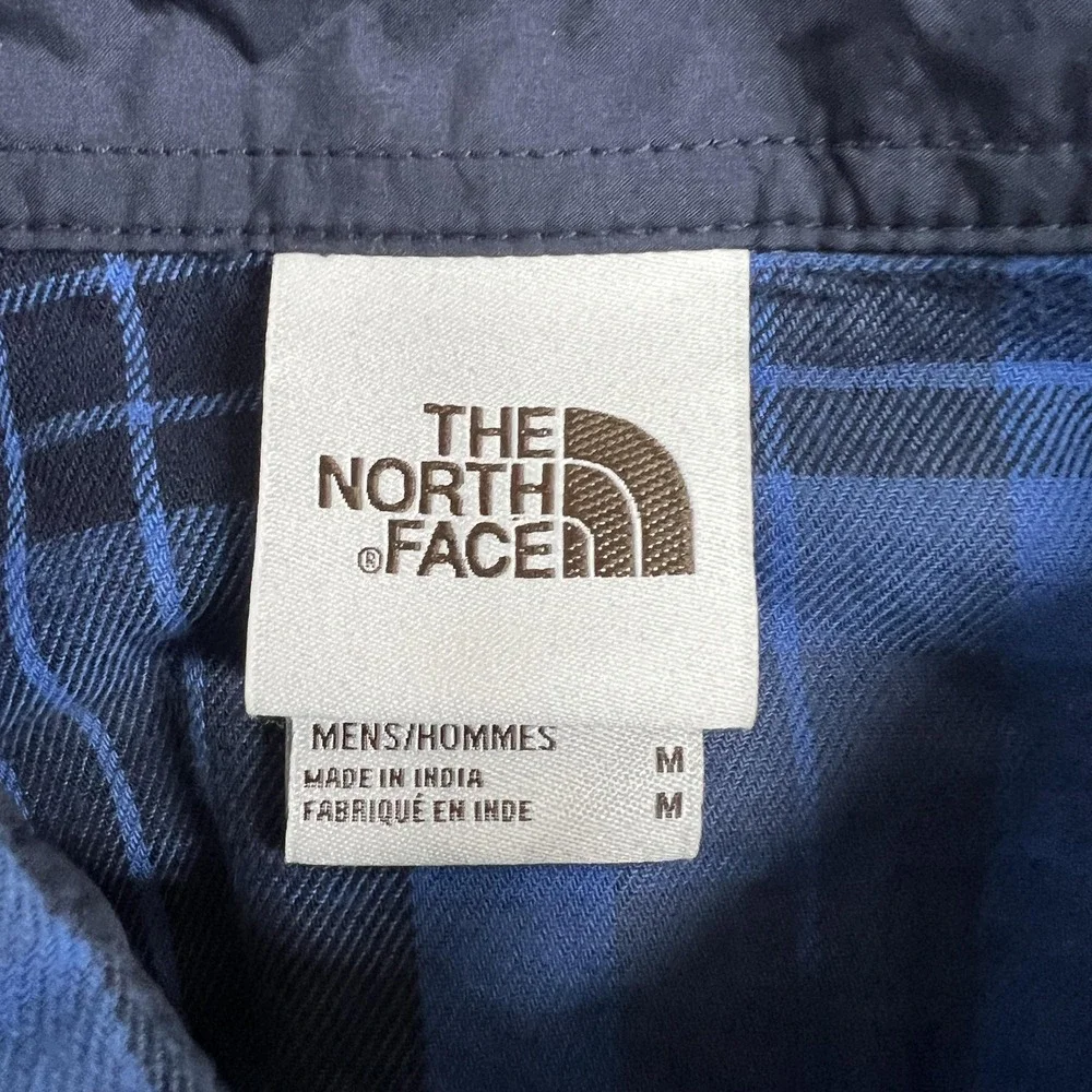 The North Face tag says